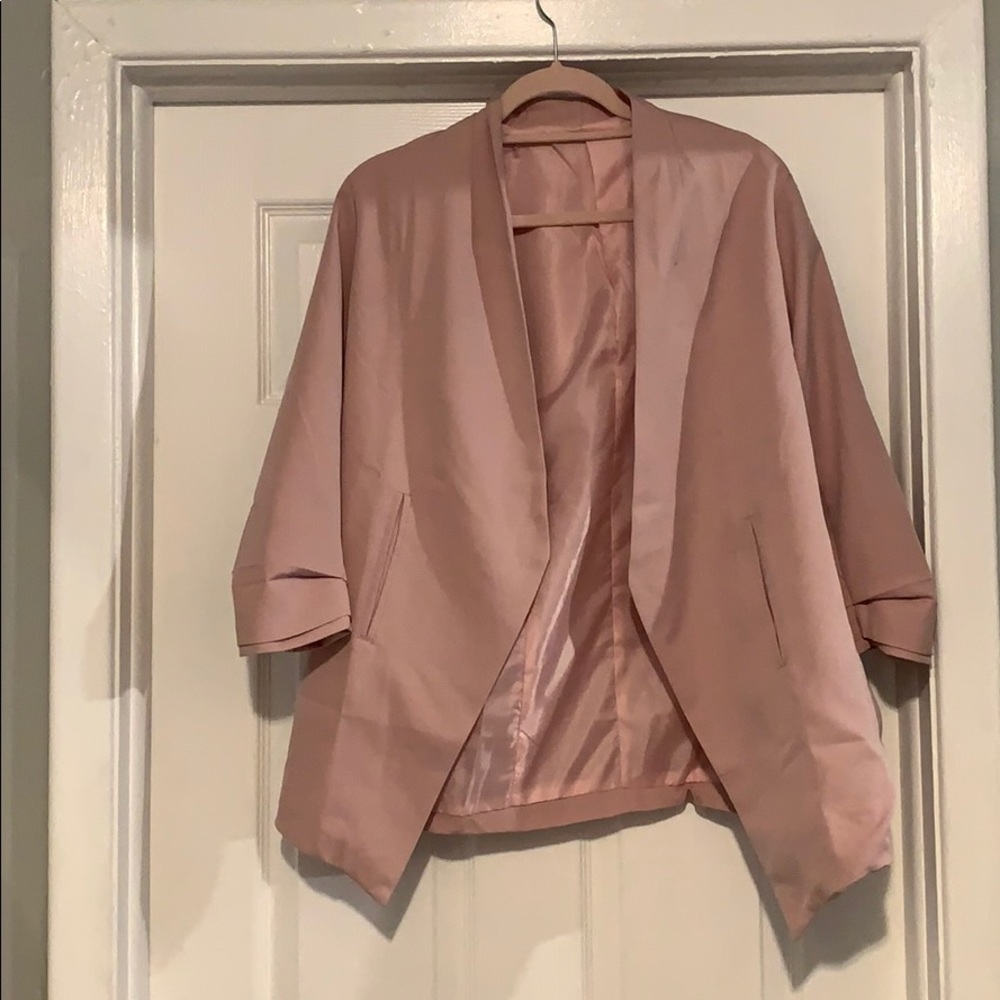 Millennial pink jacket
